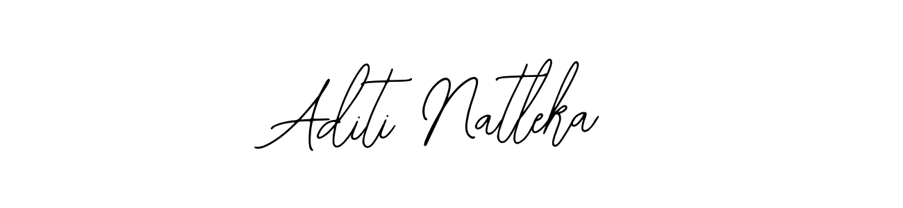 This is the best signature style for the Aditi Natleka name. Also you like these signature font (Bearetta-2O07w). Mix name signature. Aditi Natleka signature style 12 images and pictures png
