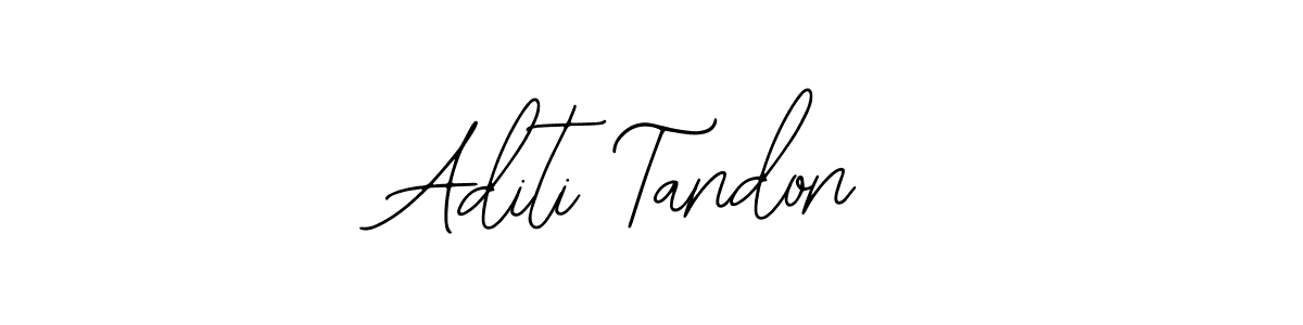 How to make Aditi Tandon signature? Bearetta-2O07w is a professional autograph style. Create handwritten signature for Aditi Tandon name. Aditi Tandon signature style 12 images and pictures png