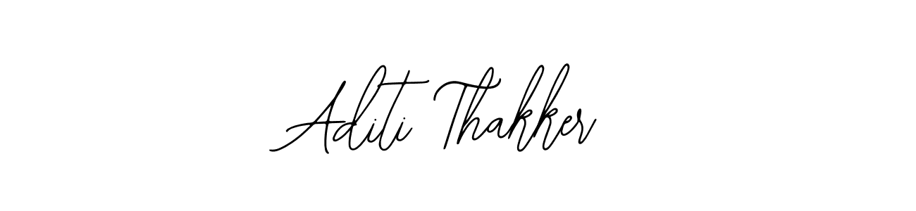 Design your own signature with our free online signature maker. With this signature software, you can create a handwritten (Bearetta-2O07w) signature for name Aditi Thakker. Aditi Thakker signature style 12 images and pictures png