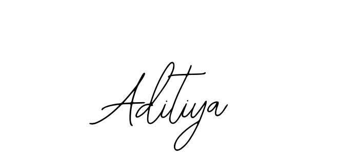 Use a signature maker to create a handwritten signature online. With this signature software, you can design (Bearetta-2O07w) your own signature for name Aditiya. Aditiya signature style 12 images and pictures png