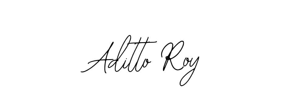How to make Aditto Roy signature? Bearetta-2O07w is a professional autograph style. Create handwritten signature for Aditto Roy name. Aditto Roy signature style 12 images and pictures png