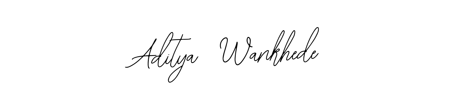 Make a short Aditya  Wankhede signature style. Manage your documents anywhere anytime using Bearetta-2O07w. Create and add eSignatures, submit forms, share and send files easily. Aditya  Wankhede signature style 12 images and pictures png