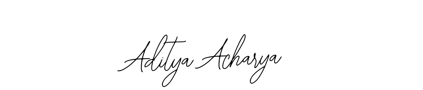 You should practise on your own different ways (Bearetta-2O07w) to write your name (Aditya Acharya) in signature. don't let someone else do it for you. Aditya Acharya signature style 12 images and pictures png