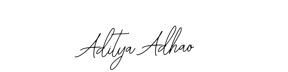 Design your own signature with our free online signature maker. With this signature software, you can create a handwritten (Bearetta-2O07w) signature for name Aditya Adhao. Aditya Adhao signature style 12 images and pictures png