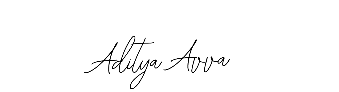 Design your own signature with our free online signature maker. With this signature software, you can create a handwritten (Bearetta-2O07w) signature for name Aditya Avva. Aditya Avva signature style 12 images and pictures png