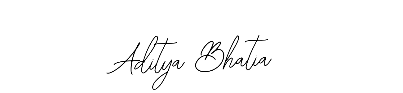 You can use this online signature creator to create a handwritten signature for the name Aditya Bhatia. This is the best online autograph maker. Aditya Bhatia signature style 12 images and pictures png