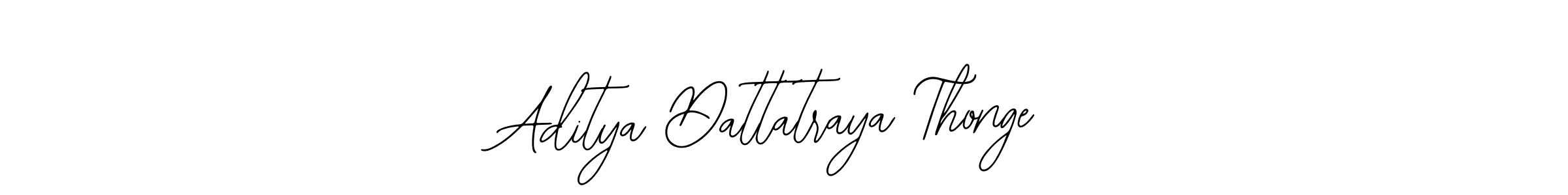 How to make Aditya Dattatraya Thonge name signature. Use Bearetta-2O07w style for creating short signs online. This is the latest handwritten sign. Aditya Dattatraya Thonge signature style 12 images and pictures png