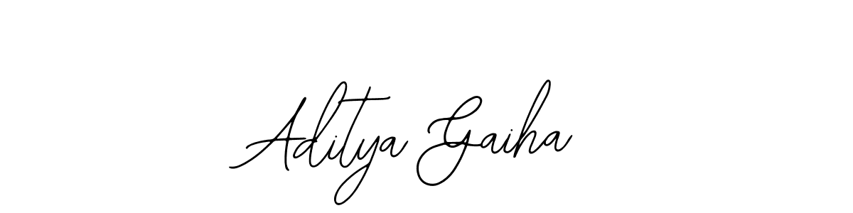 It looks lik you need a new signature style for name Aditya Gaiha. Design unique handwritten (Bearetta-2O07w) signature with our free signature maker in just a few clicks. Aditya Gaiha signature style 12 images and pictures png