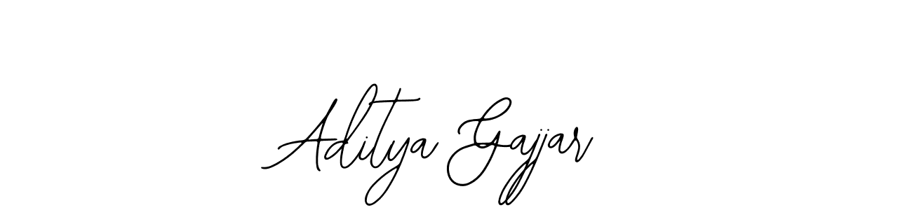 Also we have Aditya Gajjar name is the best signature style. Create professional handwritten signature collection using Bearetta-2O07w autograph style. Aditya Gajjar signature style 12 images and pictures png