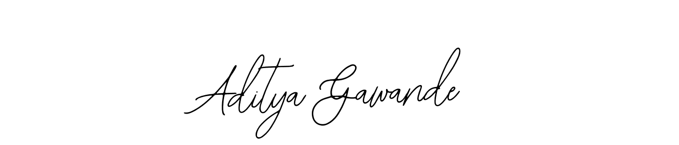 The best way (Bearetta-2O07w) to make a short signature is to pick only two or three words in your name. The name Aditya Gawande include a total of six letters. For converting this name. Aditya Gawande signature style 12 images and pictures png