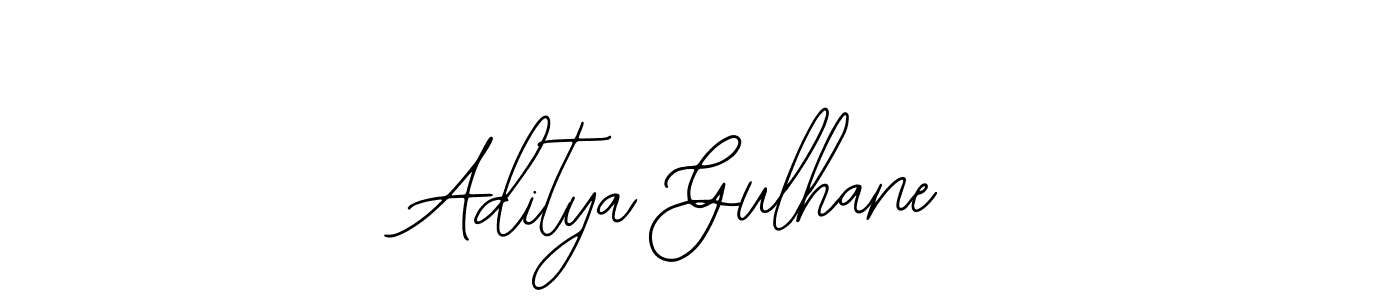 Bearetta-2O07w is a professional signature style that is perfect for those who want to add a touch of class to their signature. It is also a great choice for those who want to make their signature more unique. Get Aditya Gulhane name to fancy signature for free. Aditya Gulhane signature style 12 images and pictures png