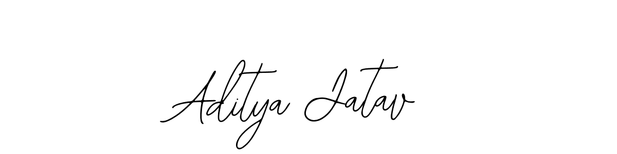 How to make Aditya Jatav signature? Bearetta-2O07w is a professional autograph style. Create handwritten signature for Aditya Jatav name. Aditya Jatav signature style 12 images and pictures png