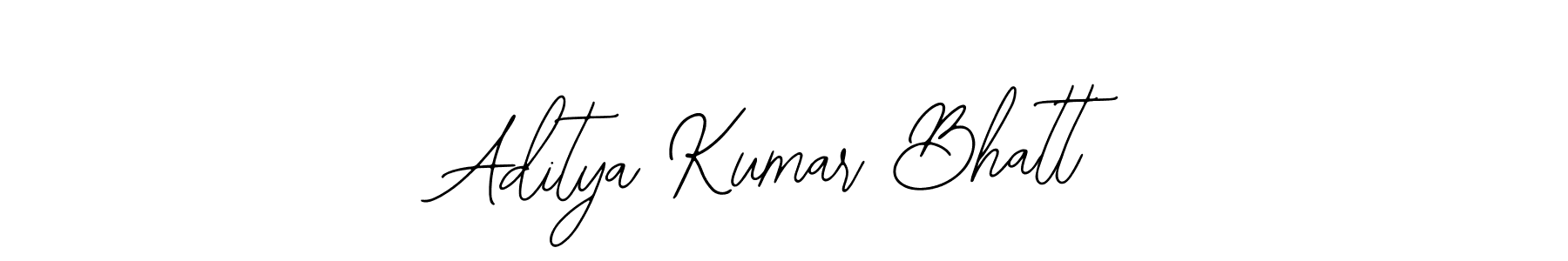 Make a beautiful signature design for name Aditya Kumar Bhatt. With this signature (Bearetta-2O07w) style, you can create a handwritten signature for free. Aditya Kumar Bhatt signature style 12 images and pictures png