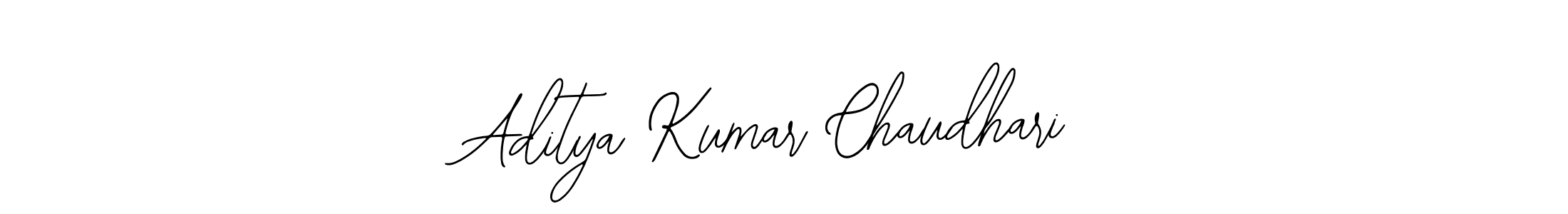 Design your own signature with our free online signature maker. With this signature software, you can create a handwritten (Bearetta-2O07w) signature for name Aditya Kumar Chaudhari. Aditya Kumar Chaudhari signature style 12 images and pictures png