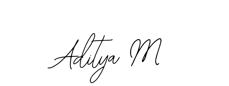 Make a beautiful signature design for name Aditya M. Use this online signature maker to create a handwritten signature for free. Aditya M signature style 12 images and pictures png