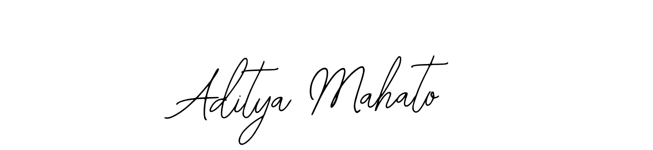 Similarly Bearetta-2O07w is the best handwritten signature design. Signature creator online .You can use it as an online autograph creator for name Aditya Mahato. Aditya Mahato signature style 12 images and pictures png