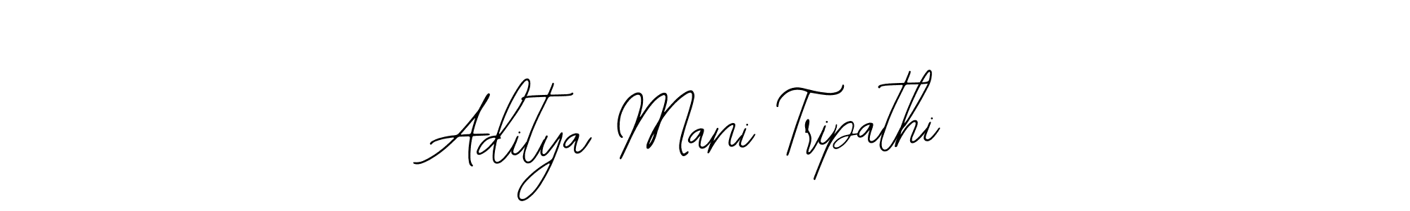 Create a beautiful signature design for name Aditya Mani Tripathi. With this signature (Bearetta-2O07w) fonts, you can make a handwritten signature for free. Aditya Mani Tripathi signature style 12 images and pictures png