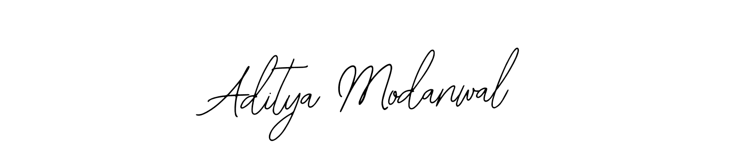 Make a beautiful signature design for name Aditya Modanwal. With this signature (Bearetta-2O07w) style, you can create a handwritten signature for free. Aditya Modanwal signature style 12 images and pictures png