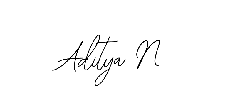 This is the best signature style for the Aditya N name. Also you like these signature font (Bearetta-2O07w). Mix name signature. Aditya N signature style 12 images and pictures png