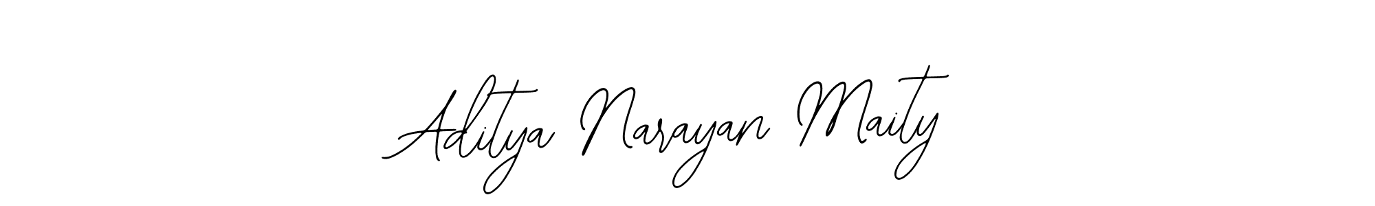 How to make Aditya Narayan Maity name signature. Use Bearetta-2O07w style for creating short signs online. This is the latest handwritten sign. Aditya Narayan Maity signature style 12 images and pictures png