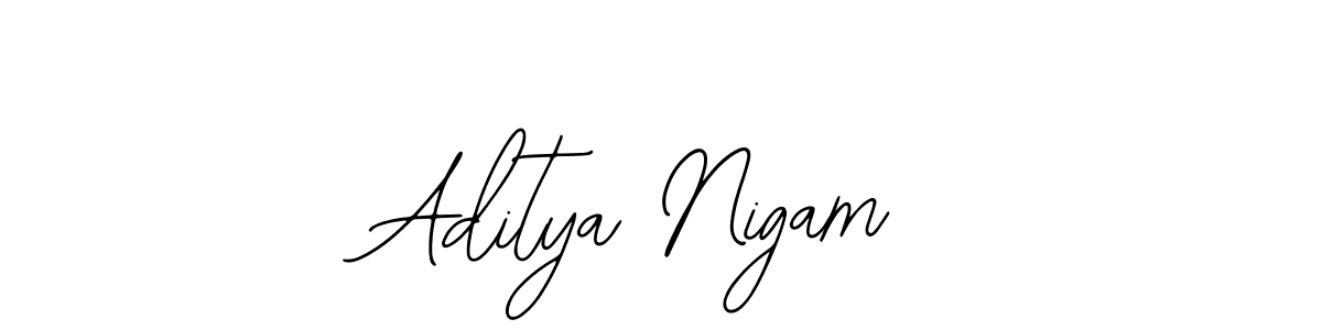 Make a short Aditya Nigam signature style. Manage your documents anywhere anytime using Bearetta-2O07w. Create and add eSignatures, submit forms, share and send files easily. Aditya Nigam signature style 12 images and pictures png