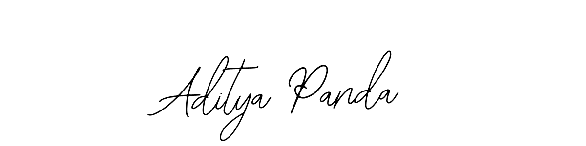 The best way (Bearetta-2O07w) to make a short signature is to pick only two or three words in your name. The name Aditya Panda include a total of six letters. For converting this name. Aditya Panda signature style 12 images and pictures png