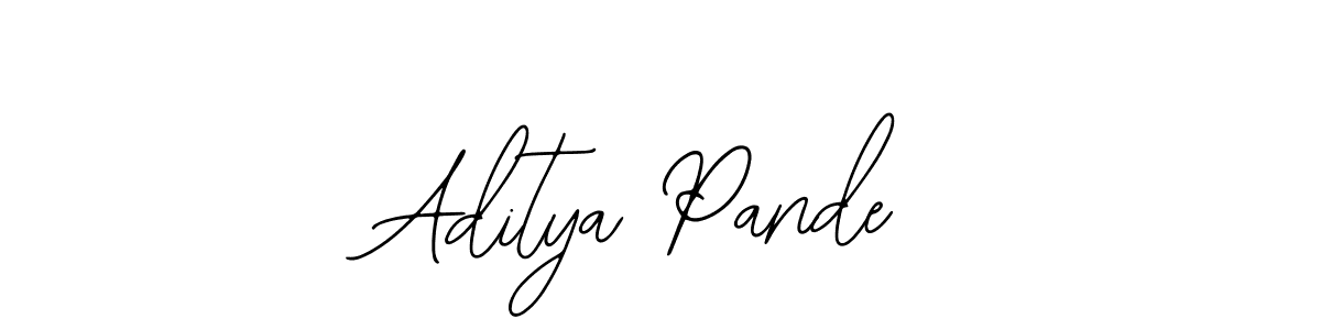 if you are searching for the best signature style for your name Aditya Pande. so please give up your signature search. here we have designed multiple signature styles  using Bearetta-2O07w. Aditya Pande signature style 12 images and pictures png