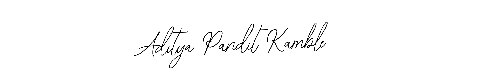 Also You can easily find your signature by using the search form. We will create Aditya Pandit Kamble name handwritten signature images for you free of cost using Bearetta-2O07w sign style. Aditya Pandit Kamble signature style 12 images and pictures png