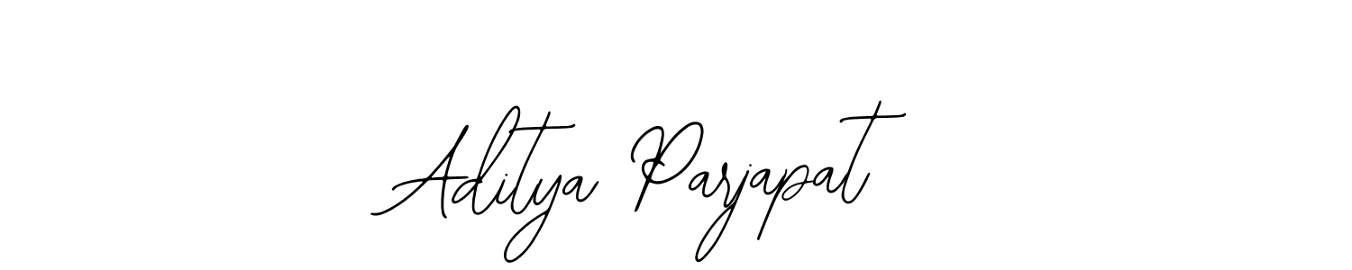 Similarly Bearetta-2O07w is the best handwritten signature design. Signature creator online .You can use it as an online autograph creator for name Aditya Parjapat. Aditya Parjapat signature style 12 images and pictures png