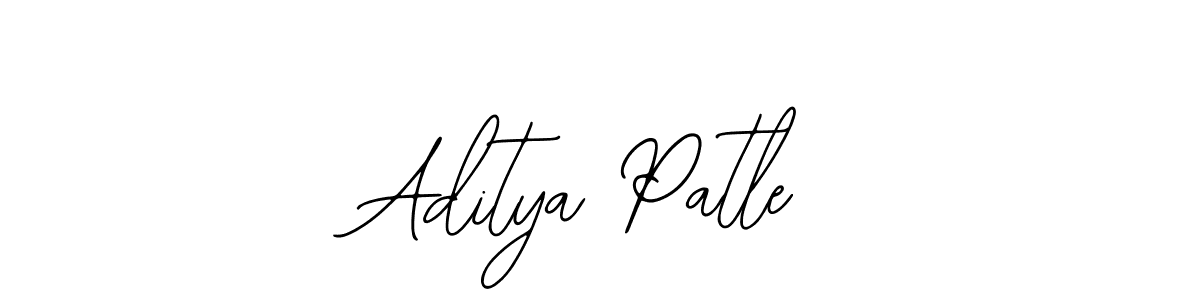 The best way (Bearetta-2O07w) to make a short signature is to pick only two or three words in your name. The name Aditya Patle include a total of six letters. For converting this name. Aditya Patle signature style 12 images and pictures png
