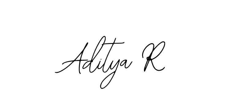 Design your own signature with our free online signature maker. With this signature software, you can create a handwritten (Bearetta-2O07w) signature for name Aditya R. Aditya R signature style 12 images and pictures png