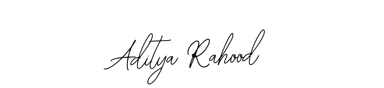 How to make Aditya Rahood name signature. Use Bearetta-2O07w style for creating short signs online. This is the latest handwritten sign. Aditya Rahood signature style 12 images and pictures png