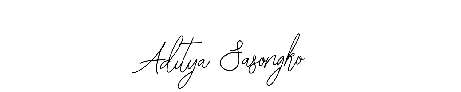 The best way (Bearetta-2O07w) to make a short signature is to pick only two or three words in your name. The name Aditya Sasongko include a total of six letters. For converting this name. Aditya Sasongko signature style 12 images and pictures png