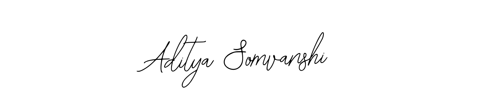 Use a signature maker to create a handwritten signature online. With this signature software, you can design (Bearetta-2O07w) your own signature for name Aditya Somvanshi. Aditya Somvanshi signature style 12 images and pictures png