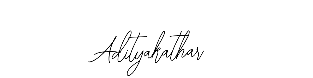 You should practise on your own different ways (Bearetta-2O07w) to write your name (Adityakathar) in signature. don't let someone else do it for you. Adityakathar signature style 12 images and pictures png