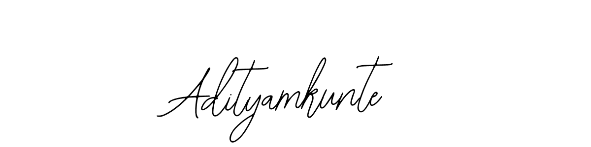 Use a signature maker to create a handwritten signature online. With this signature software, you can design (Bearetta-2O07w) your own signature for name Adityamkunte. Adityamkunte signature style 12 images and pictures png