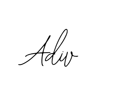 It looks lik you need a new signature style for name Adiv. Design unique handwritten (Bearetta-2O07w) signature with our free signature maker in just a few clicks. Adiv signature style 12 images and pictures png
