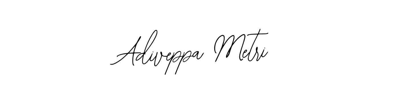 How to make Adiveppa Metri signature? Bearetta-2O07w is a professional autograph style. Create handwritten signature for Adiveppa Metri name. Adiveppa Metri signature style 12 images and pictures png