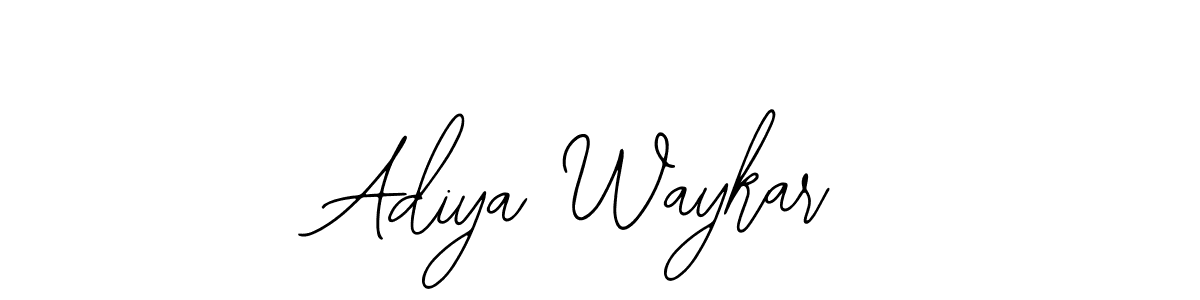 It looks lik you need a new signature style for name Adiya Waykar. Design unique handwritten (Bearetta-2O07w) signature with our free signature maker in just a few clicks. Adiya Waykar signature style 12 images and pictures png