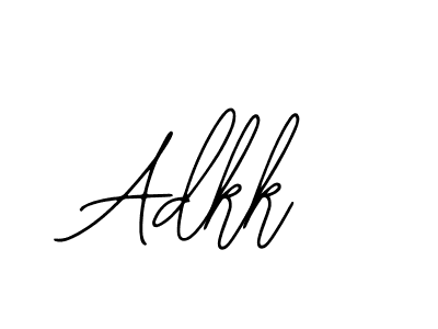 You should practise on your own different ways (Bearetta-2O07w) to write your name (Adkk) in signature. don't let someone else do it for you. Adkk signature style 12 images and pictures png