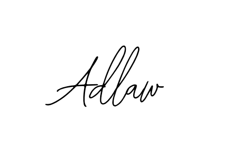 The best way (Bearetta-2O07w) to make a short signature is to pick only two or three words in your name. The name Adlaw include a total of six letters. For converting this name. Adlaw signature style 12 images and pictures png