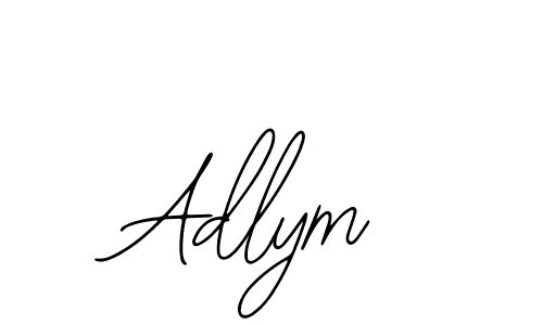 Design your own signature with our free online signature maker. With this signature software, you can create a handwritten (Bearetta-2O07w) signature for name Adlym. Adlym signature style 12 images and pictures png