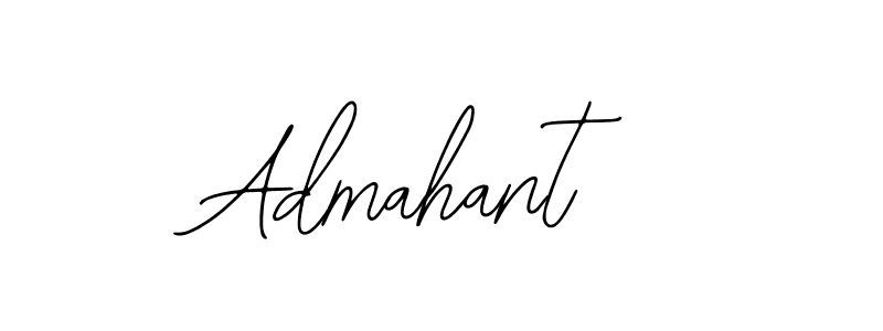 Bearetta-2O07w is a professional signature style that is perfect for those who want to add a touch of class to their signature. It is also a great choice for those who want to make their signature more unique. Get Admahant name to fancy signature for free. Admahant signature style 12 images and pictures png