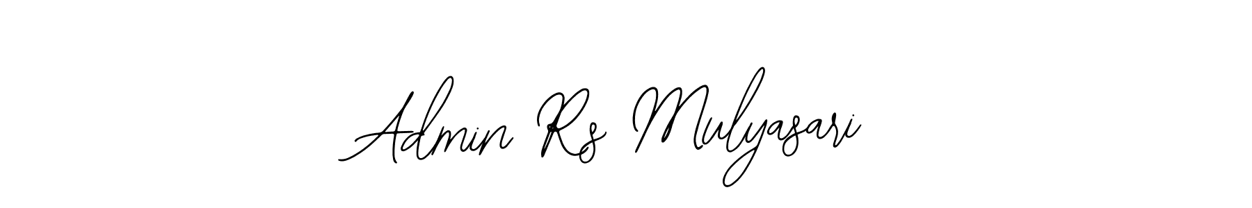 Similarly Bearetta-2O07w is the best handwritten signature design. Signature creator online .You can use it as an online autograph creator for name Admin Rs Mulyasari. Admin Rs Mulyasari signature style 12 images and pictures png