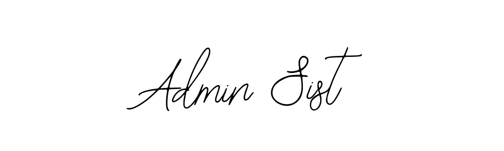 It looks lik you need a new signature style for name Admin Sist. Design unique handwritten (Bearetta-2O07w) signature with our free signature maker in just a few clicks. Admin Sist signature style 12 images and pictures png
