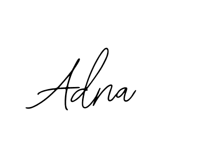 Adna stylish signature style. Best Handwritten Sign (Bearetta-2O07w) for my name. Handwritten Signature Collection Ideas for my name Adna. Adna signature style 12 images and pictures png