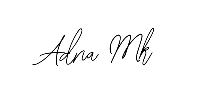 Create a beautiful signature design for name Adna Mk. With this signature (Bearetta-2O07w) fonts, you can make a handwritten signature for free. Adna Mk signature style 12 images and pictures png