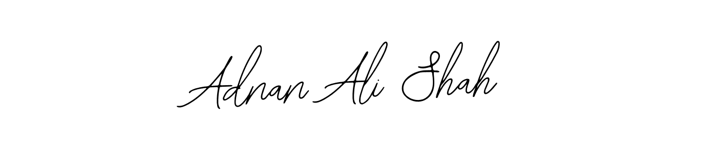 How to make Adnan Ali Shah name signature. Use Bearetta-2O07w style for creating short signs online. This is the latest handwritten sign. Adnan Ali Shah signature style 12 images and pictures png