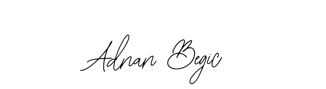 You should practise on your own different ways (Bearetta-2O07w) to write your name (Adnan Begic) in signature. don't let someone else do it for you. Adnan Begic signature style 12 images and pictures png