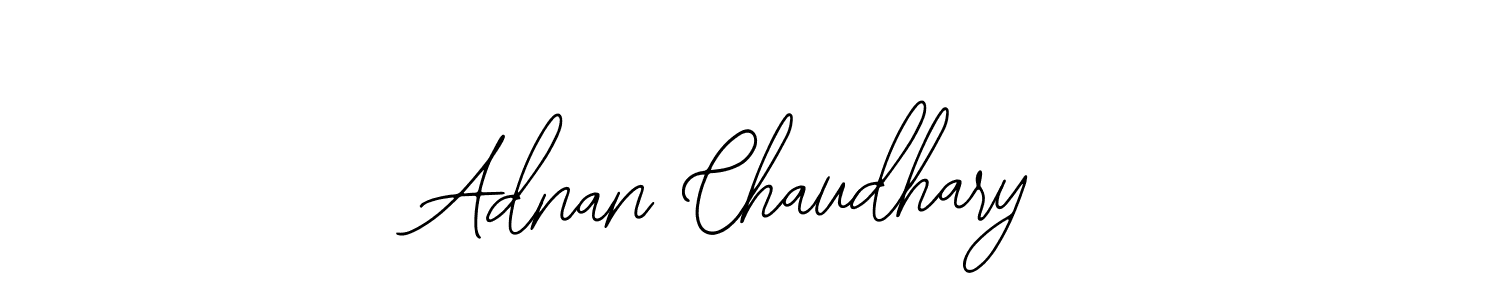 The best way (Bearetta-2O07w) to make a short signature is to pick only two or three words in your name. The name Adnan Chaudhary include a total of six letters. For converting this name. Adnan Chaudhary signature style 12 images and pictures png